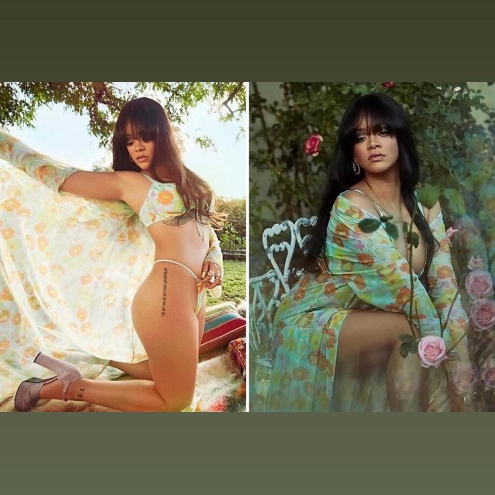 Free Spirit Floral Full length Robe